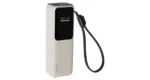 Porodo Smart Display 20000mAh Power Bank with Built-In Type-C Cable