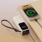 Porodo Smart Display 20000mAh Power Bank with Built-In Type-C Cable