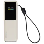 Porodo Smart Display 20000mAh Power Bank with Built-In Type-C Cable
