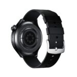 Porodo Smart Watch Sfera Round Titanium with Extra Orange Band