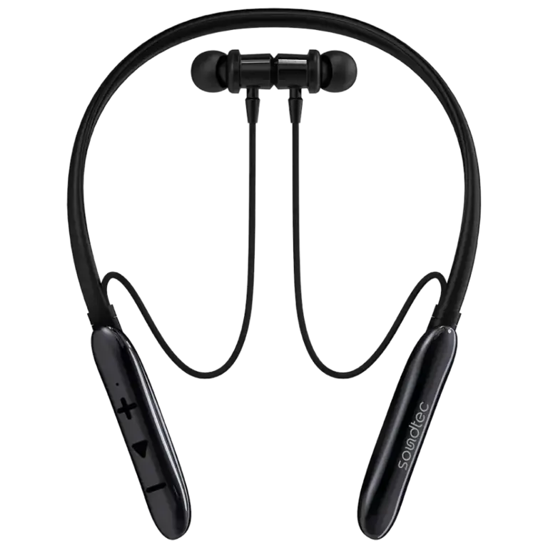 Porodo Soundtec Auraband Neckband ENC Earphones with 13mm Powerful Driver