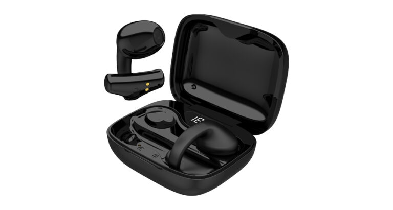 Porodo Soundtec Snap Clip-On Wireless Earbuds