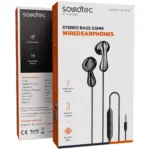 Porodo Soundtec Stereo Bass 3.5mm Wired Earphones