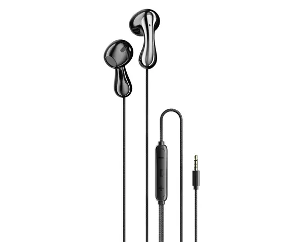 Porodo Soundtec Stereo Bass 3.5mm Wired Earphones