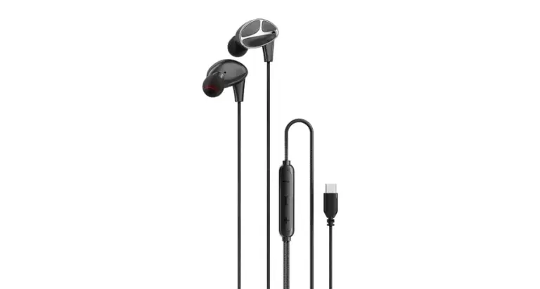 Porodo Soundtec Stereo Bass Type-C Wired Earphones