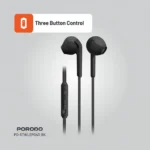 Porodo Soundtec Stereo Earphones 1.2m