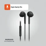 Porodo Soundtec Stereo Earphones 1.2m