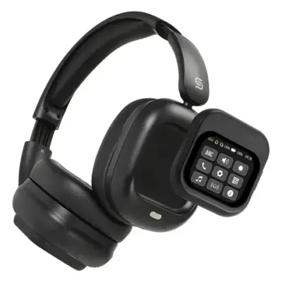 Porodo Soundtec Touchwave ANC Headphone with Detachable Touch Screen