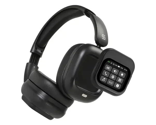 Porodo Soundtec Touchwave ANC Headphone with Detachable Touch Screen