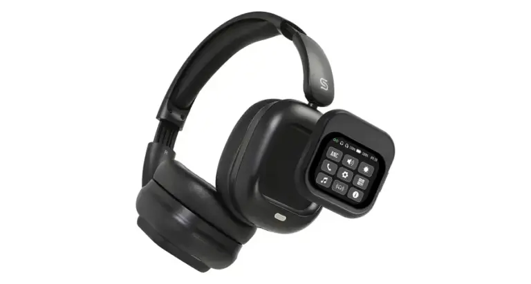 Porodo Soundtec Touchwave ANC Headphone with Detachable Touch Screen