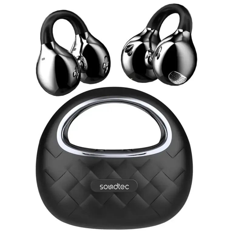 Porodo Soundtec Vogue Open-Ear Clip-on Wireless Earbuds