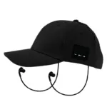 Porodo Soundtec Wireless Audio Bluetooth Hat with Stereo Speakers & Mic
