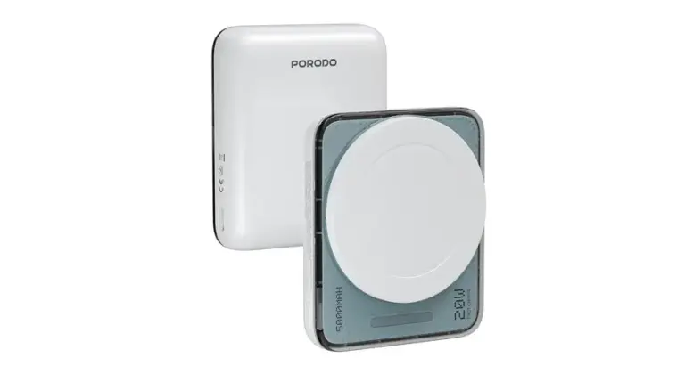 Porodo Sovo MagSafe Power Bank with Charging LED Light