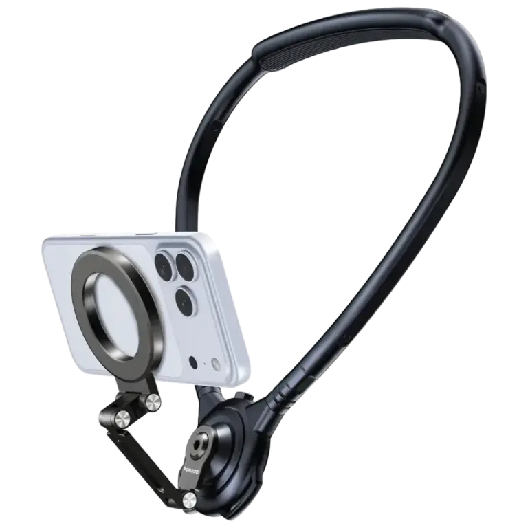 Porodo Stance Neck-Mounted Phone Holder with Hands Free Chest Tripod