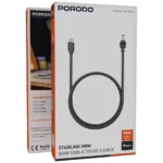 Porodo Starlink Mini 60W USB-C to DC Cable