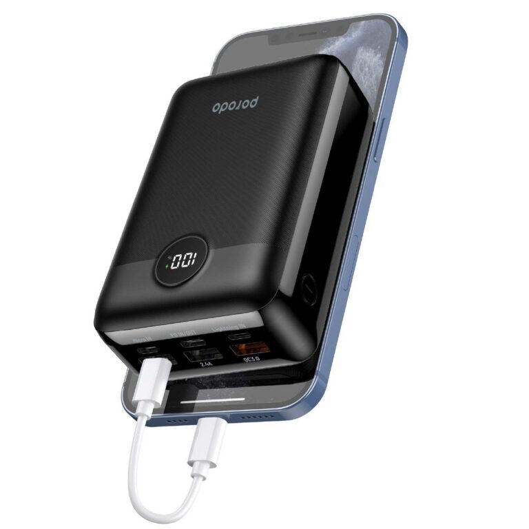 Porodo Super Compact Power Bank 30000mAh PD 20W QC3.0