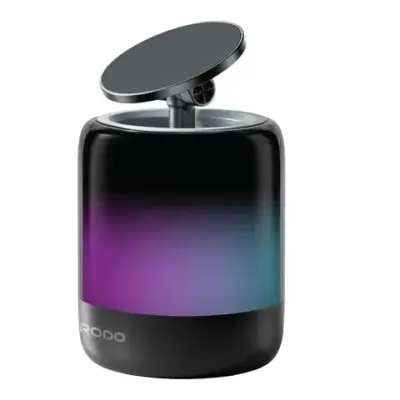 Porodo SyncGlow Speaker & Phone Holder with Rhythmic Lights