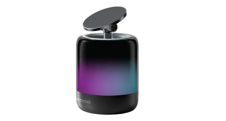 Porodo SyncGlow Speaker & Phone Holder with Rhythmic Lights