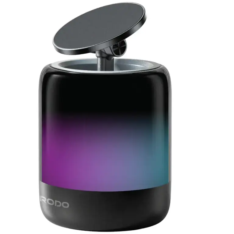 Porodo SyncGlow Speaker & Phone Holder with Rhythmic Lights