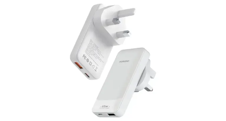 Porodo TerraCharge 65W GaN Dual-Port Adapter