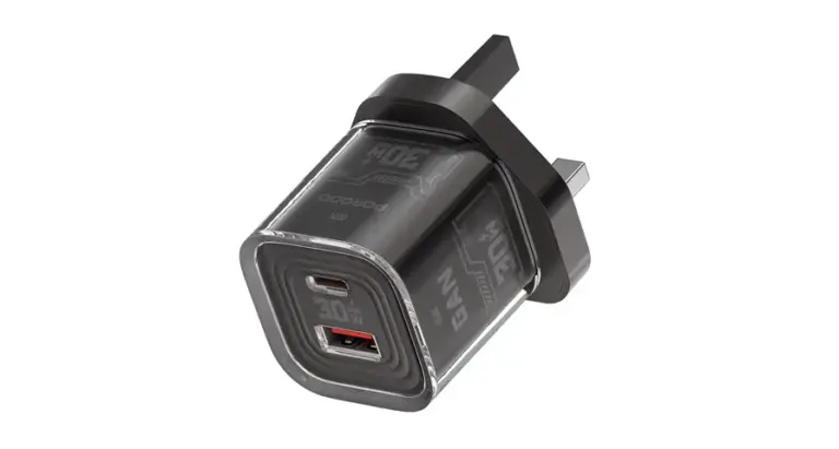 Porodo Tezclarte Quick Wall Charger Dual-Port Fast Charging
