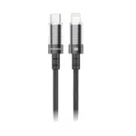 Porodo Transparent Shell USB-C To Lightning Cable