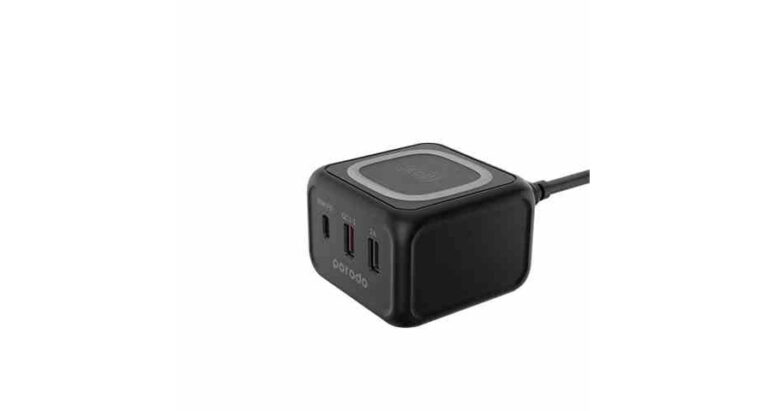 Porodo Triple Ports Fast Wireless Charger