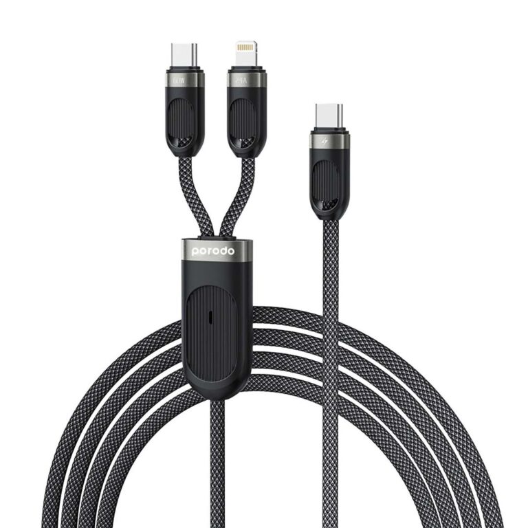 Porodo Type-C & Lightning Fast Charging Cable