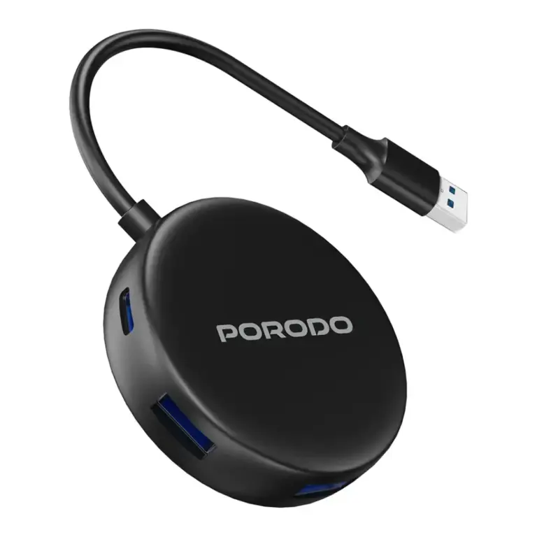Porodo USB 3.0 Multi-Port Hub