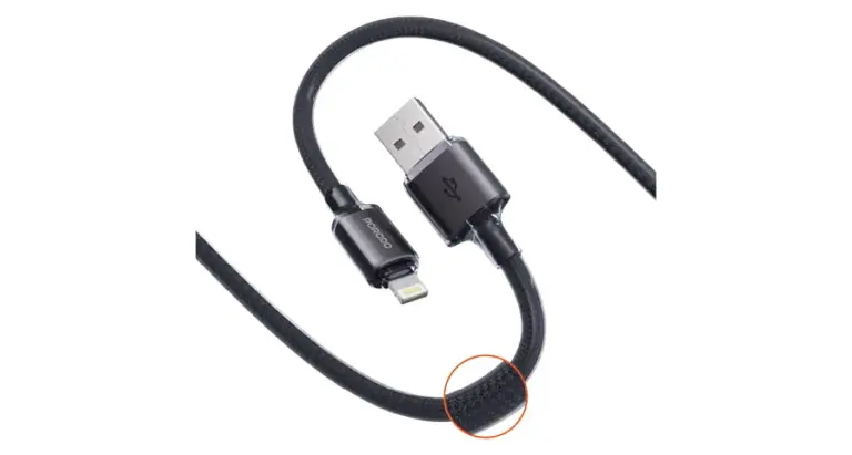 Porodo USB-A to Lightning Braided Cable
