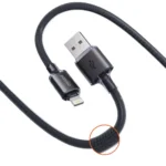 Porodo USB-A to Lightning Braided Cable