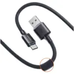 Porodo USB-A to USB-C Braided Cable