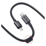Porodo USB-C to Lightning Braided Cable