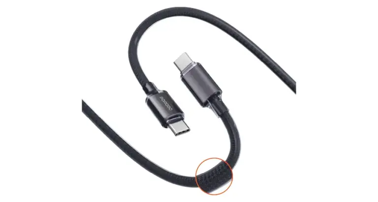 Porodo USB-C to USB-C Braided Cable
