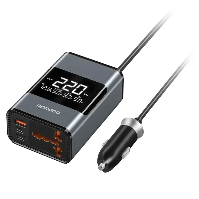 Porodo Universal AC Car Power Inverter