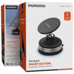 Porodo Vacuseal Smart Suction Magnetic Phone Mount