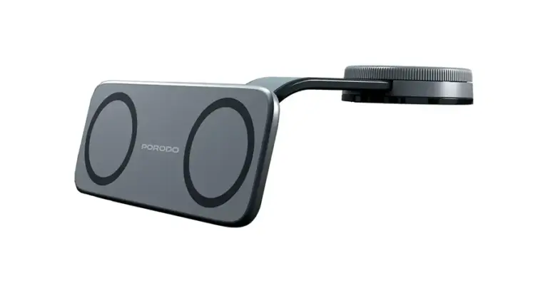 Porodo Vacuum & Adhesive Magnetic Car Mount