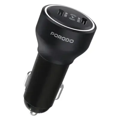 Gadget Pulse Kenya 1 Porodo Velano Car Charger with Dual USB-C Ports