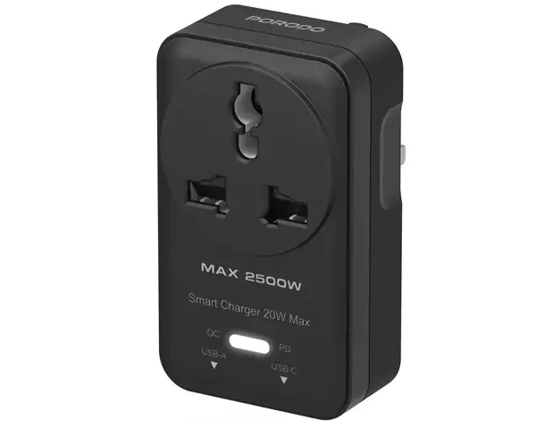 Porodo Velocitas Universal AC Wall Socket
