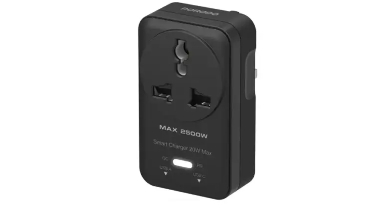 Porodo Velocitas Universal AC Wall Socket
