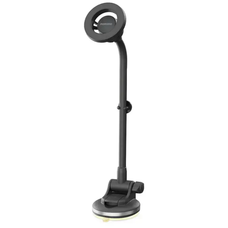 Porodo Vindex Magnetic Car Mount with Extended Flexible Pole