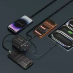 Porodo Voltra 10000mAh Power Bank with Retractable Type-C Cable