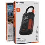 Porodo Vyrox Car Tire Inflator with Real-Time Pressure Display