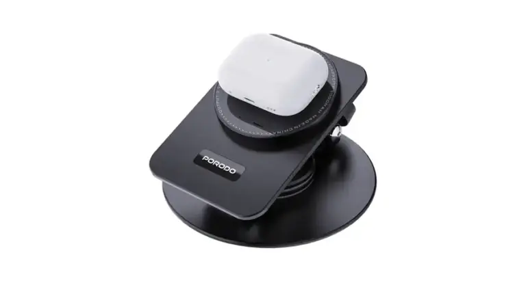 Porodo Wireless Charging Rotating Stand
