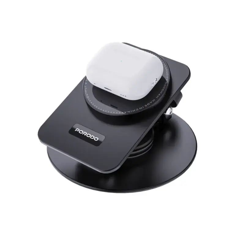 Porodo Wireless Charging Rotating Stand
