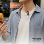 Porodo Wireless Lavalier Microphones Type-C