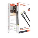 Porodo Woven TypeC-C Cable 240w 40gbps 8K 60hz