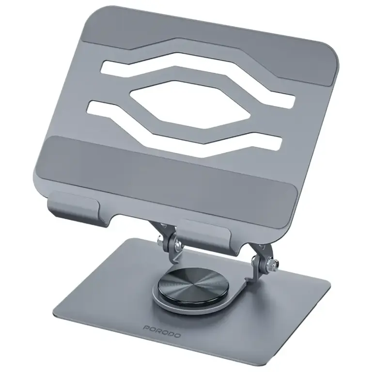 Porodo Zelo 360° Rotatable Tablet Holder with Silicone Grips