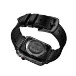 Porodo iGuard by Porodo Leather + Silicone Watch Band for Apple Watch 44mm / 45mm