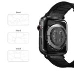 Porodo iGuard by Porodo Leather + Silicone Watch Band for Apple Watch 44mm / 45mm